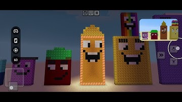 Showing off my Build of Fibonacci Numbers in Minecraft - OwieTV Numberblocks