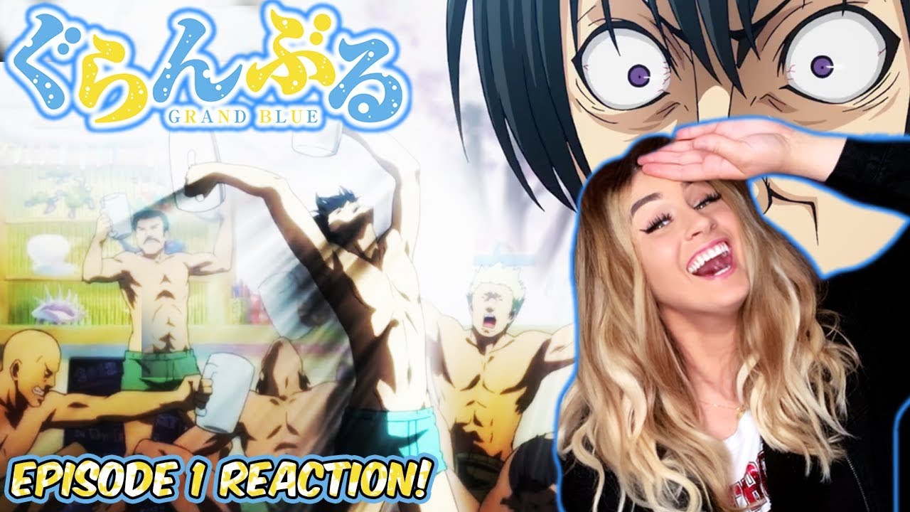 🤤HOLY!! 💪ABS EVERYWHERE! 🎉GRAND BLUE Episode 1 REACTION! 