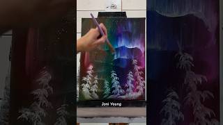 How To Paint Magical Sky in Acrylics SHORTS