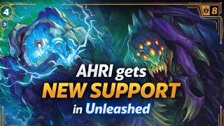 VILEMAW SURPRISE! NEW SUPPORT for AHRI in UNLEASHED! - Riftbound Gameplay (Unleashed)