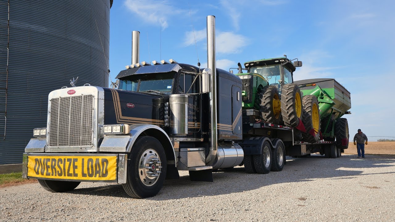 Custom Harvesters Heading Southbound For Kansas YouTube