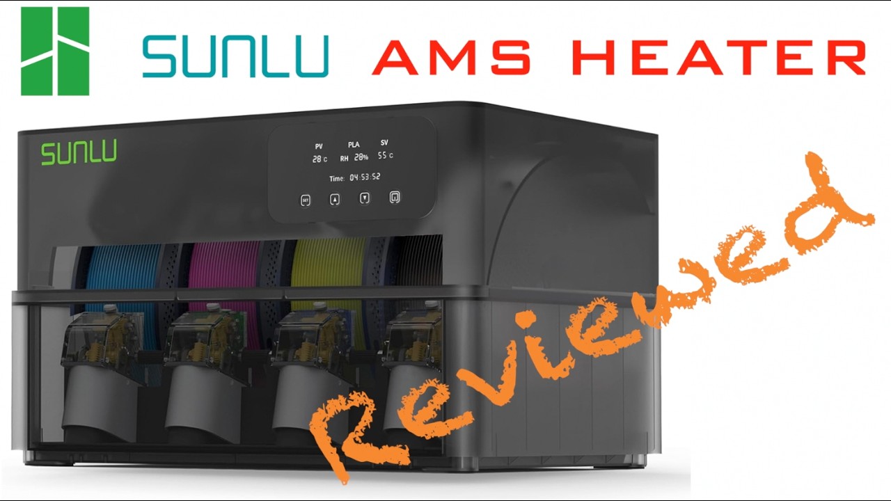 Sunli AMS heater / Dehumidifier for Bambu Labs Printers Reviewed