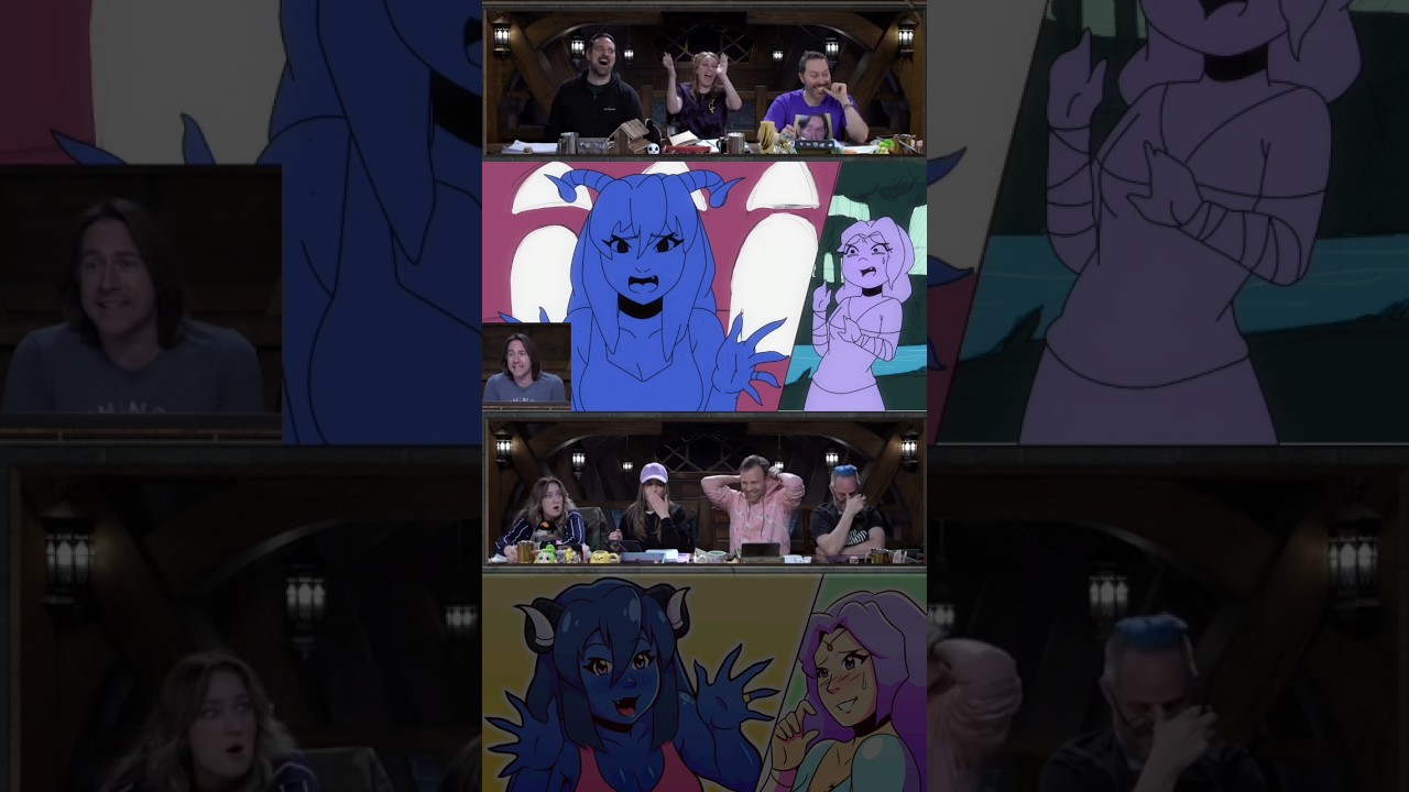 Jester contacts Bells Hells | CR show version edit #criticalrole #animatic #dnd