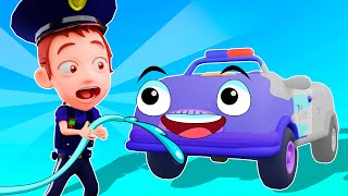 Baby Police Car Lost Color | Nursery Rhymes and Kids Songs