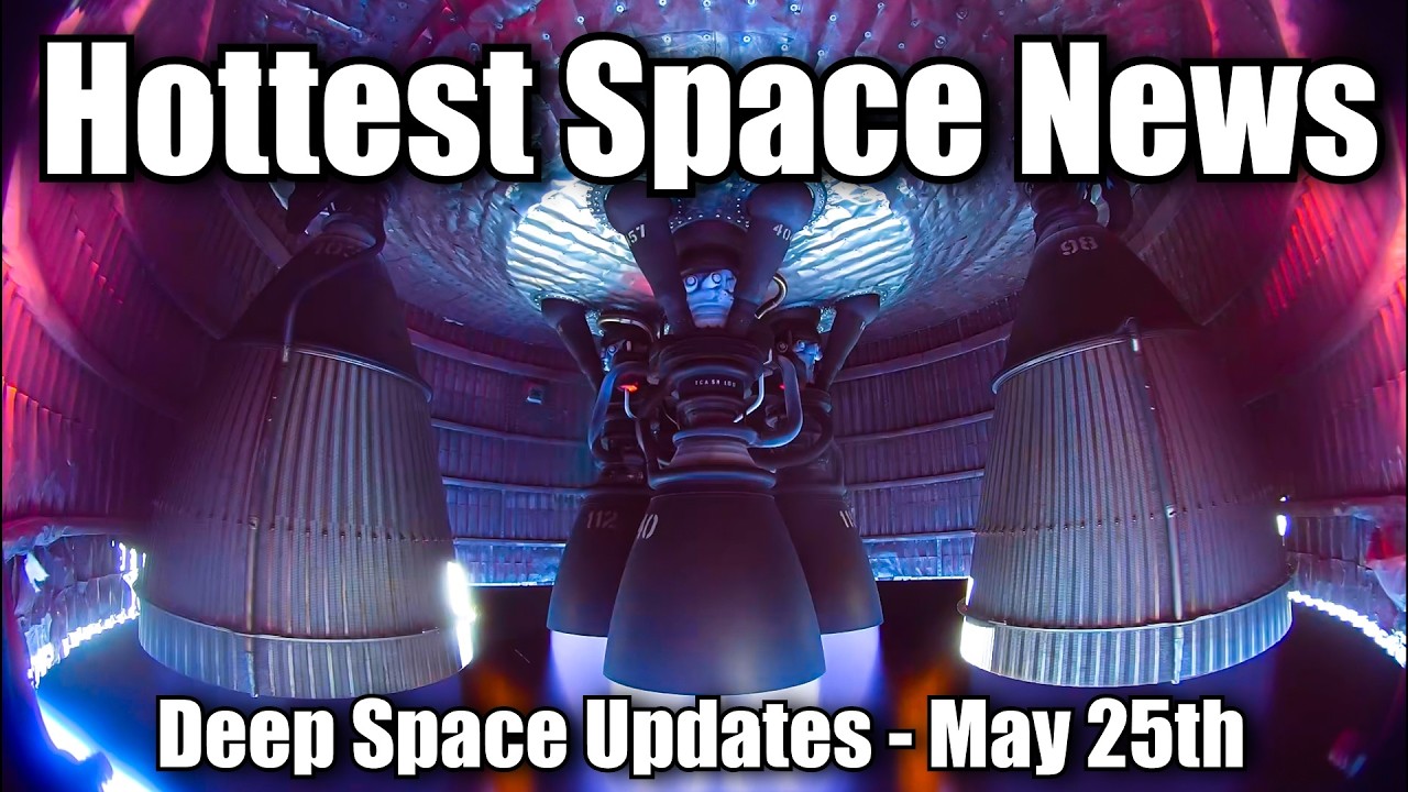 Starship V3 Debut, China's New Crew, Goonhilly Sold, SpaceX Financial Details - Deep Space Updates | 35:25 | Scott Manley | 1.86M subscribers | 49,677 views | May 26, 2026