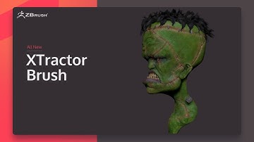 ZBrush 2020 - XTractor Brush