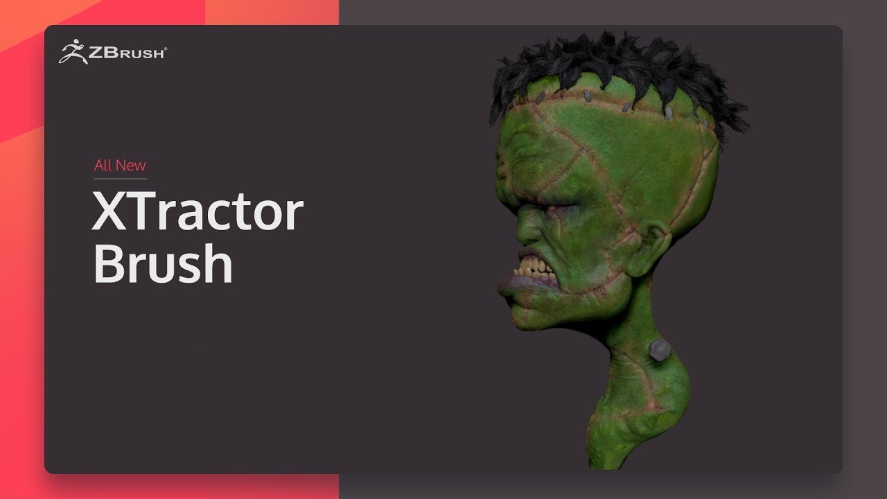 xtractor brush zbrush cyan circle