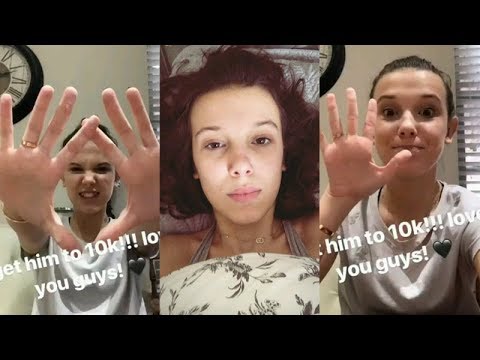 Millie Bobby Brown | Instagram Story Videos | February 12 ...