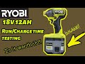 Ryobi 18v 12ah monster battery diy construction power battery lifehacks review homedepot