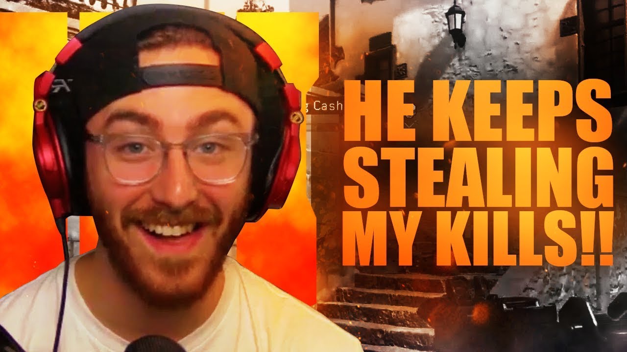 HE KEEPS STEALING MY KILLS!! - Black Ops 4 Beta Gameplay