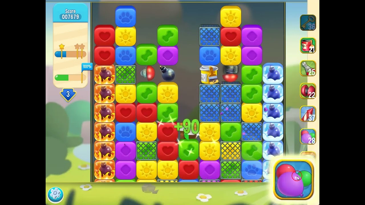 Pet Rescue Saga level 5374 no boosters | PuzzledCubes.site