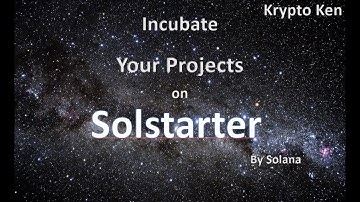 Solstarter: the first IDO platform for Solana - empowering launchpad projects.