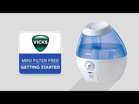 Vicks Mini Filter Free Cool Mist Humidifier VUL520 - Getting Started