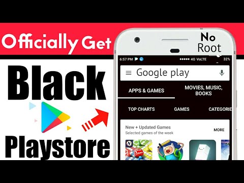 How to get black Playstore officially in Android l xiaomi l miui l Hindi l JANE SY