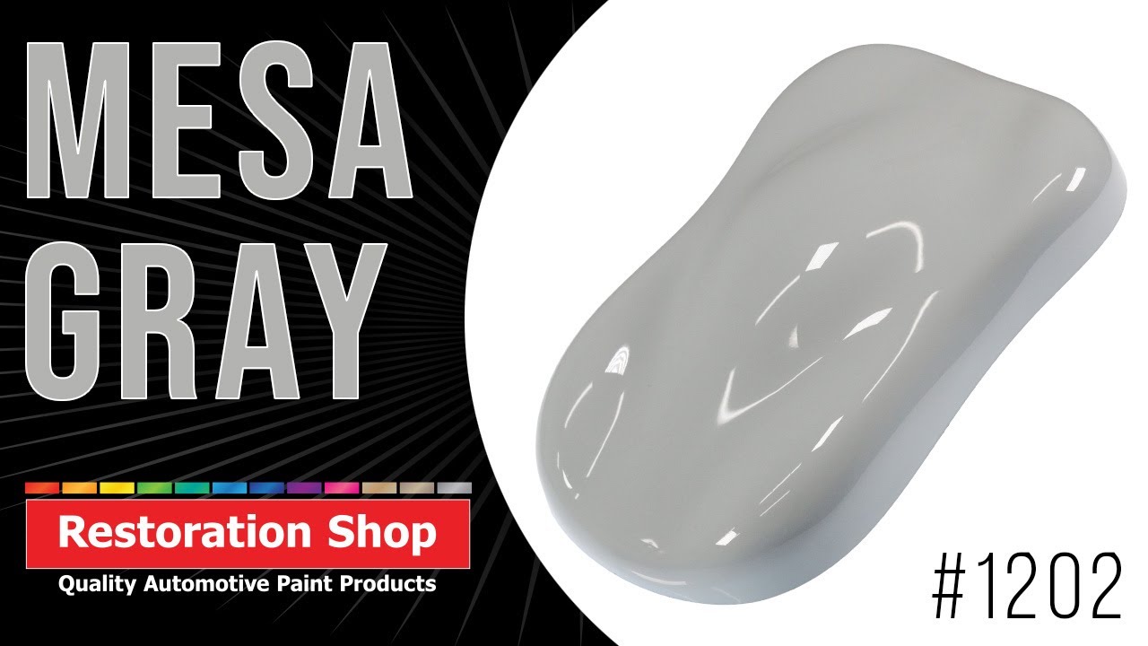 Restoration Shop 1202 Mesa Gray YouTube