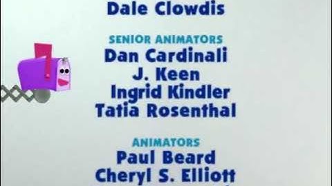 Blues Clues Credits Magenta’s Messages