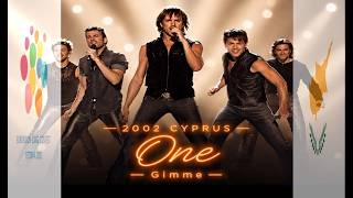 eurovision 2002 Cyprus 🇨🇾 One - Gimme ᴴᴰ