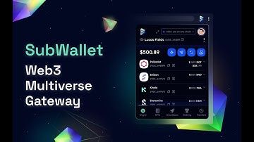 SubWallet: Web3 Multiverse Gateway for Polkadot & Kusama Ecosystem