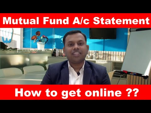 How to request Mutual Fund Account  Statement of your Investor