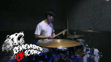 Remember of today - Pergi hilang dan lupakan (drum cover)