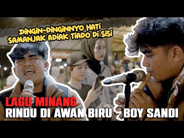 Rindu Di Awan Biru - Boy Shandy Cipt. Hendra Huke (Live Ngamen) Nando Satoko class=