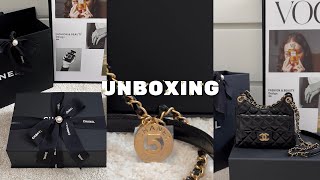 沉浸式开箱📦｜chanel 23c 金币hobo包包分享