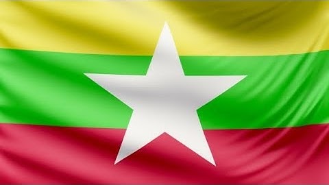Realistic Beautiful Myanmar Flag | Motion Graphics - Videohive template