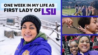 One Week in my Life as First Lady of LSU + Hair Chronicles | ClingLife Vlog