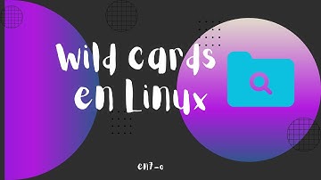 Wild cards en Linux