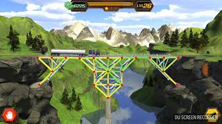 Bridge Construction game - Level 26