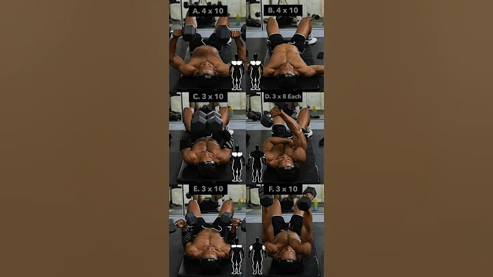 Train Chest & Triceps with Dumbbells and No Bench!