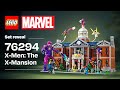 LEGO Marvel X-Men; The X-Mansion 76294 SET REVEAL