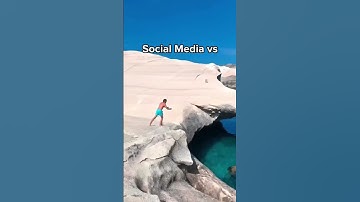 Social Media Expectations vs Reality 😆 (1080P HD) #travel #explore #adventure #nature #fyp #shorts