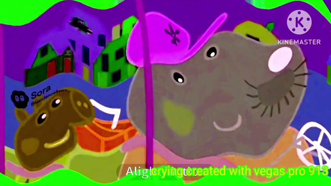 Censored version sora ai peppa pig gets grounded crying 