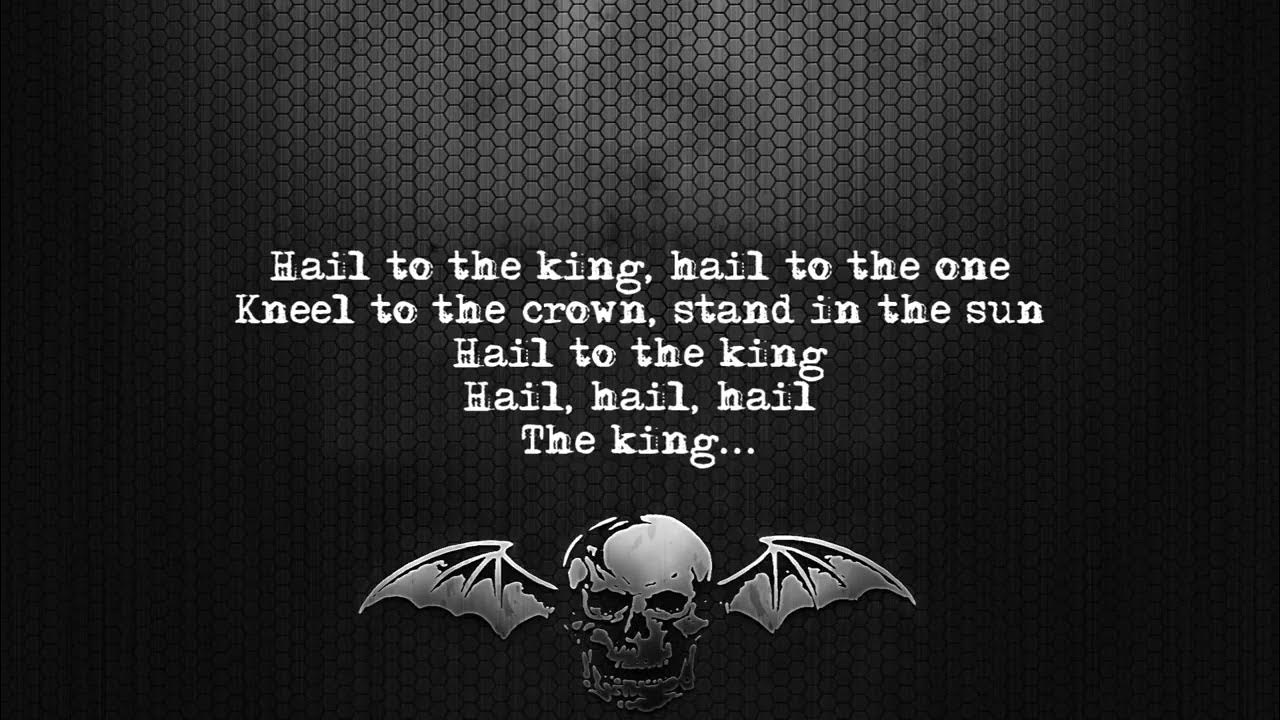 Hail To The King Lyrics Avenged Sevenfold YouTube