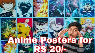 Anime Wall | Anime Poster Wall | Anime Posters at cheap price | Heman Senpai