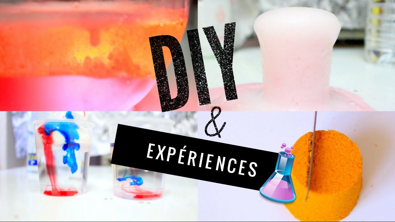 DIY Sable Magique & Expériences facile à réaliser et fun ! 🌙 - YouTube