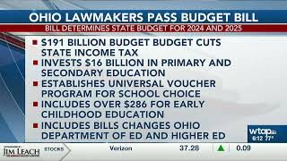 Ohio legislature passes budget bill