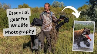 Essential gear for Wildlife Photography. Make photographing wildlife easier with these basic items!