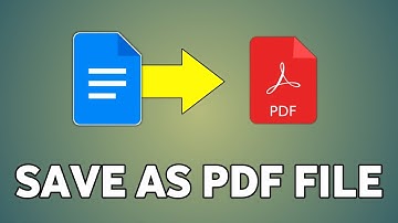 Google Docs Save As Pdf | How To Save Google Doc As Pdf | Google Docs Convert To Pdf