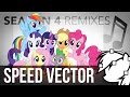 Lets vector mane 6  spike season 4 remix compilation 60fps