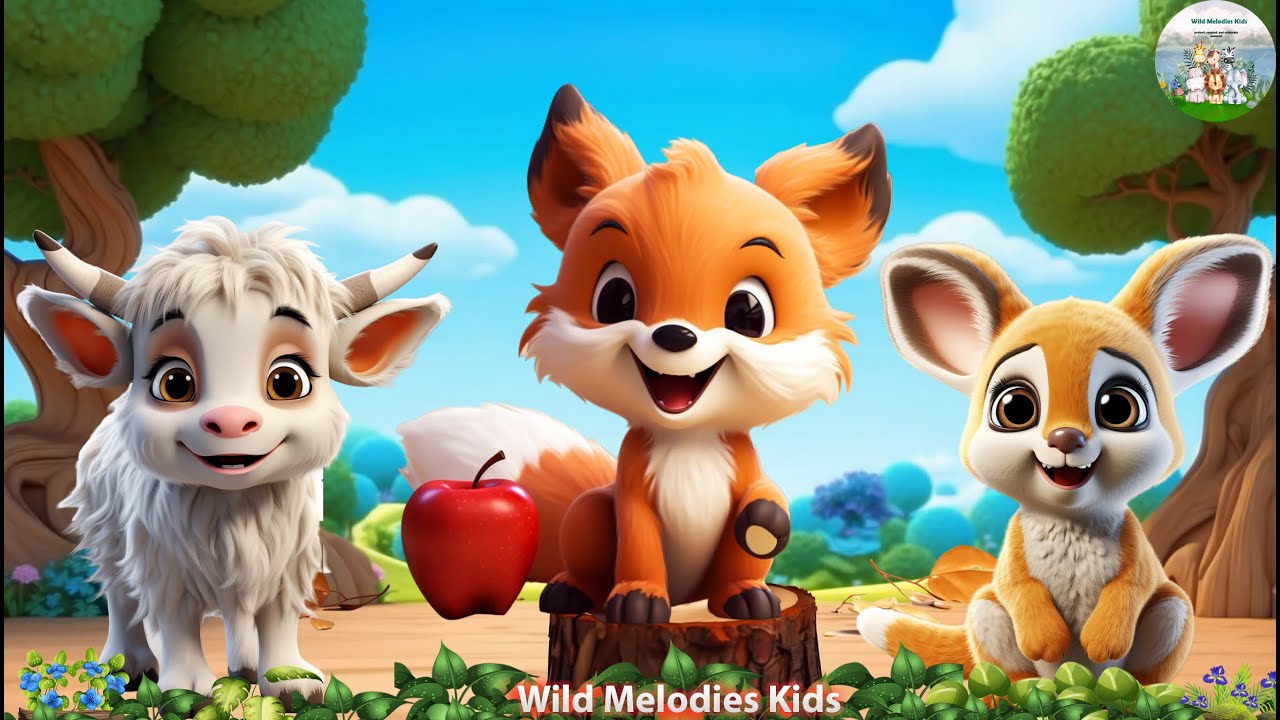 Lovely Animal Sounds In 30 Minutes: Giraffe, Fox, Rabbit, Llama| Soothing Music