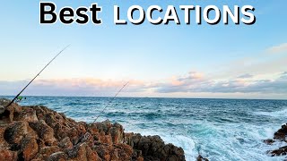 PORT PHILLIP Bay Fishing 2025- TOP 5 Land Based FISHING Spots✅