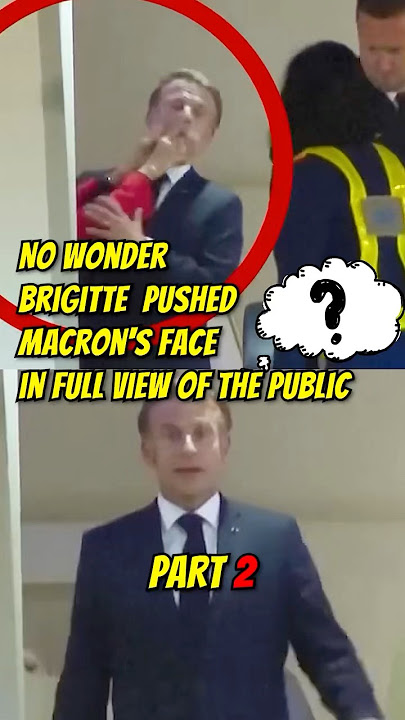 Part 2. No wonder Brigitte pushed Macron’s face in full view of the public. #shorts #brigitte