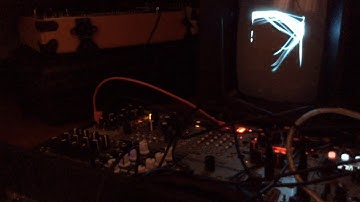 Wormhole - Modified Vectrex controlled by Eurorack Modular Synth