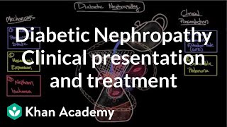 Diabetic nephropathy - Clinical presentation \& treatment | NCLEX-RN | Khan Academy