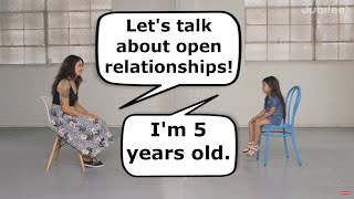 Children Roast Polyamorous Woman