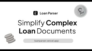 Loan Parser analyzer AI - LMA Edge Hackathon screenshot 1