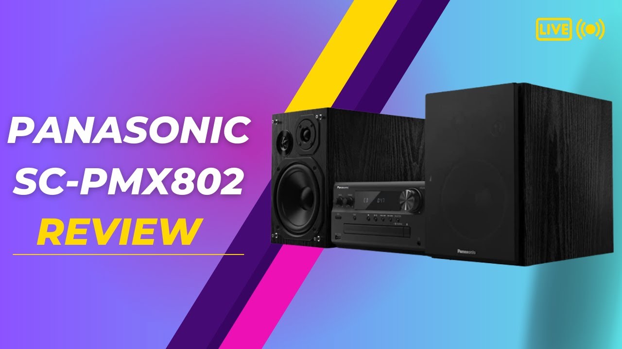 Elevate Your Audio Experience with Panasonic SC-PMX802 | Review - YouTube