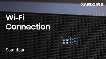 Soundbar Wi-Fi Setup | Samsung US